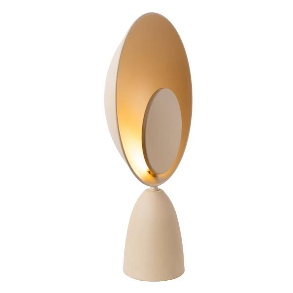 Lucide CASTAMAR - Tischlampe - Ø 25,5 cm - LED - 1x8W 2100K - Taupe - detail 1